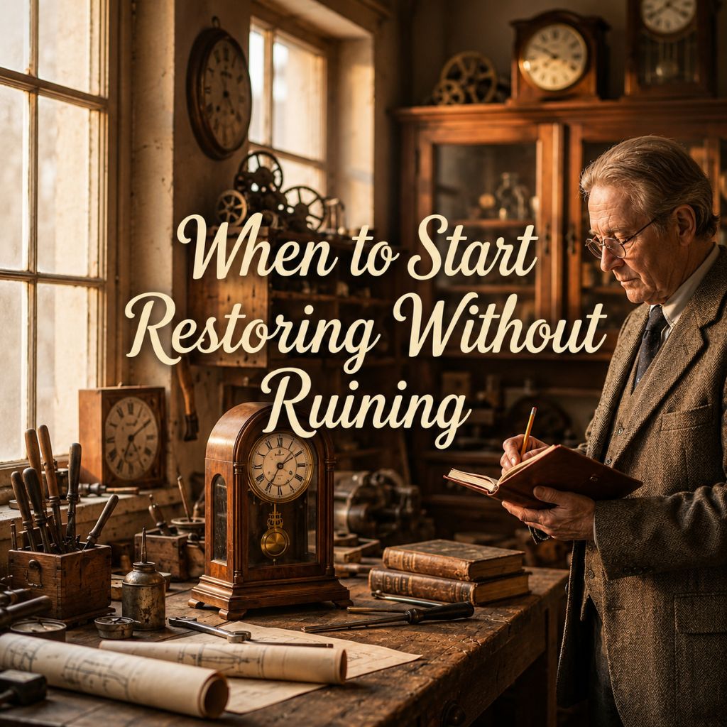 When To Start Restoring Without Ruining