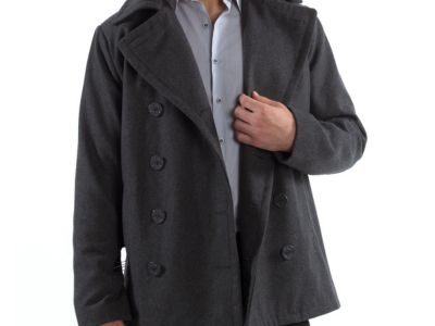 Alpine Swiss Mason Men’s Wool Blend Pea Coat Jacket Double-Breasted Dress Coat Alpine Swiss Mason Men's Wool Blend Pea Coat Jacket Double-Breasted Dress Coat