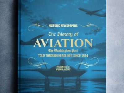 The History of Aviation Washington Post newspaper book