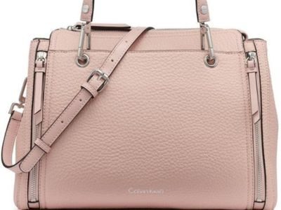Calvin Klein Bubble Lamb Novelty Organization Satchel
