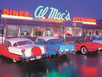 Classic Car Tin Signs