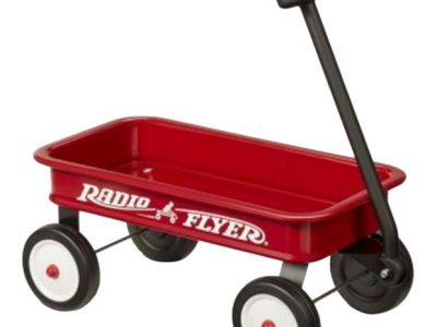 Classic Red Wagon for Backyard Adventures