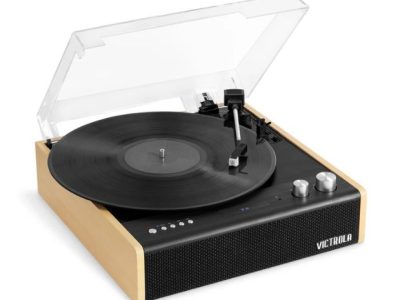 Classic Turntable with Speakers