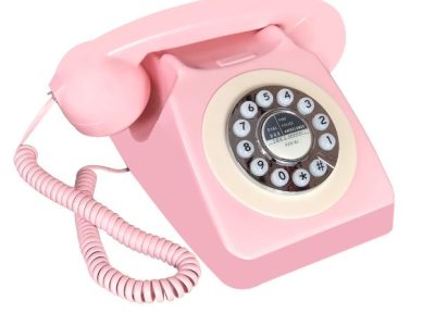 Colored Retro Dial Phones