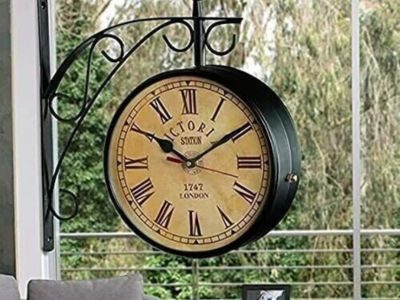 Double-Sided Vintage Railroad