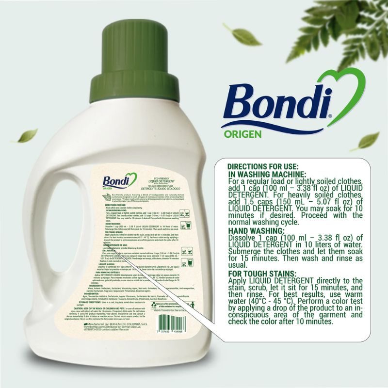 Eco-Friendly Formula Made with biodegradable ingredients.