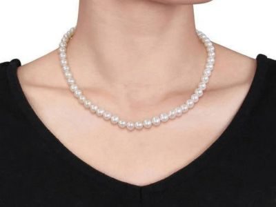Everly Women's Cultured Pearl Sterling Silver Necklace