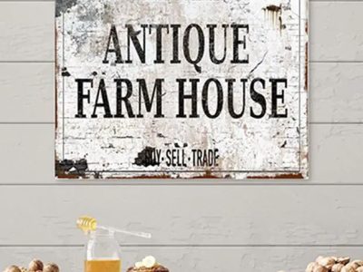 Farmhouse Style Metal Signs