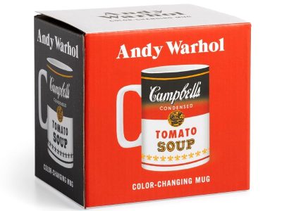 Galison Andy Warhol – Soup Can Color Changing Ceramic Mug