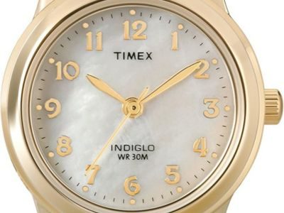 Gold-Tone Dress Watch