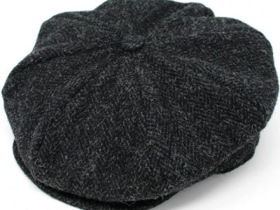 Scottish Tweed Newsboy Flat Cap Men's Driving Cap Made in Ireland