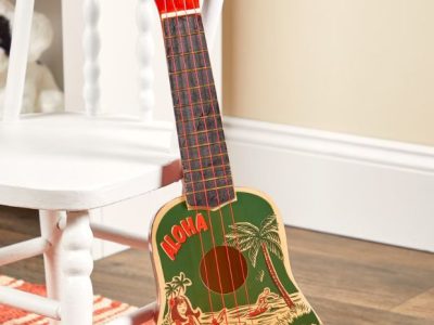 Hawaiian Wooden Ukulele Music Set
