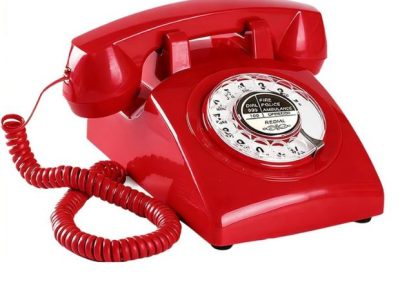 Modern Rotary-Style Phone