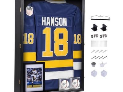 Nice C XL Jersey Frame Display Case, 28x37 inch Jersey Shadow Box Display Case