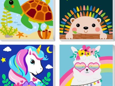 Paint-by-Number Kit for Quiet Afternoons