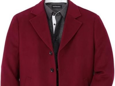 Paul Frederick – Red Wool Coat Paul Frederick - Red Wool Coat