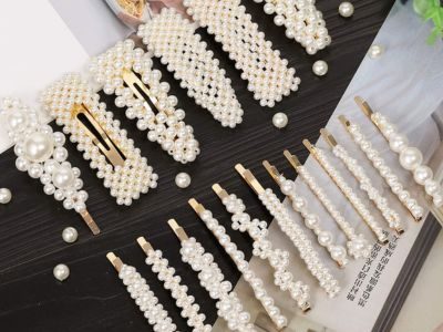 Pearl Hair Clips