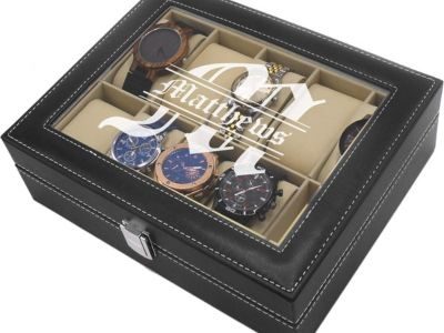 Personal Engraved Pocket Watch Gift Box Set
