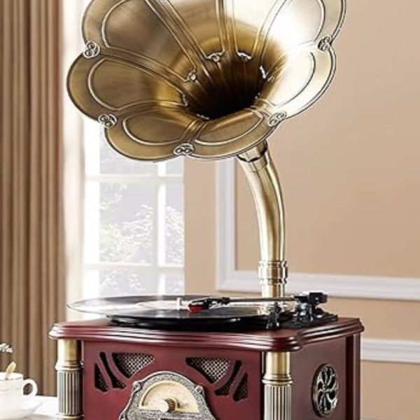 Best Gramophones For Music Lovers - Compact and Powerful All-in-One Gramophone - Best Gramophones