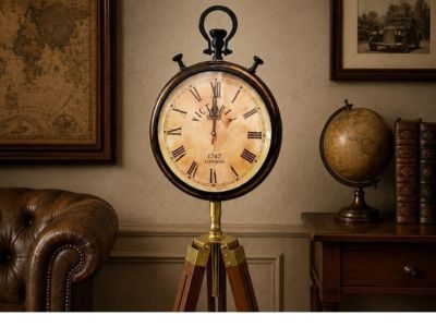 Rustic Floor Clock
