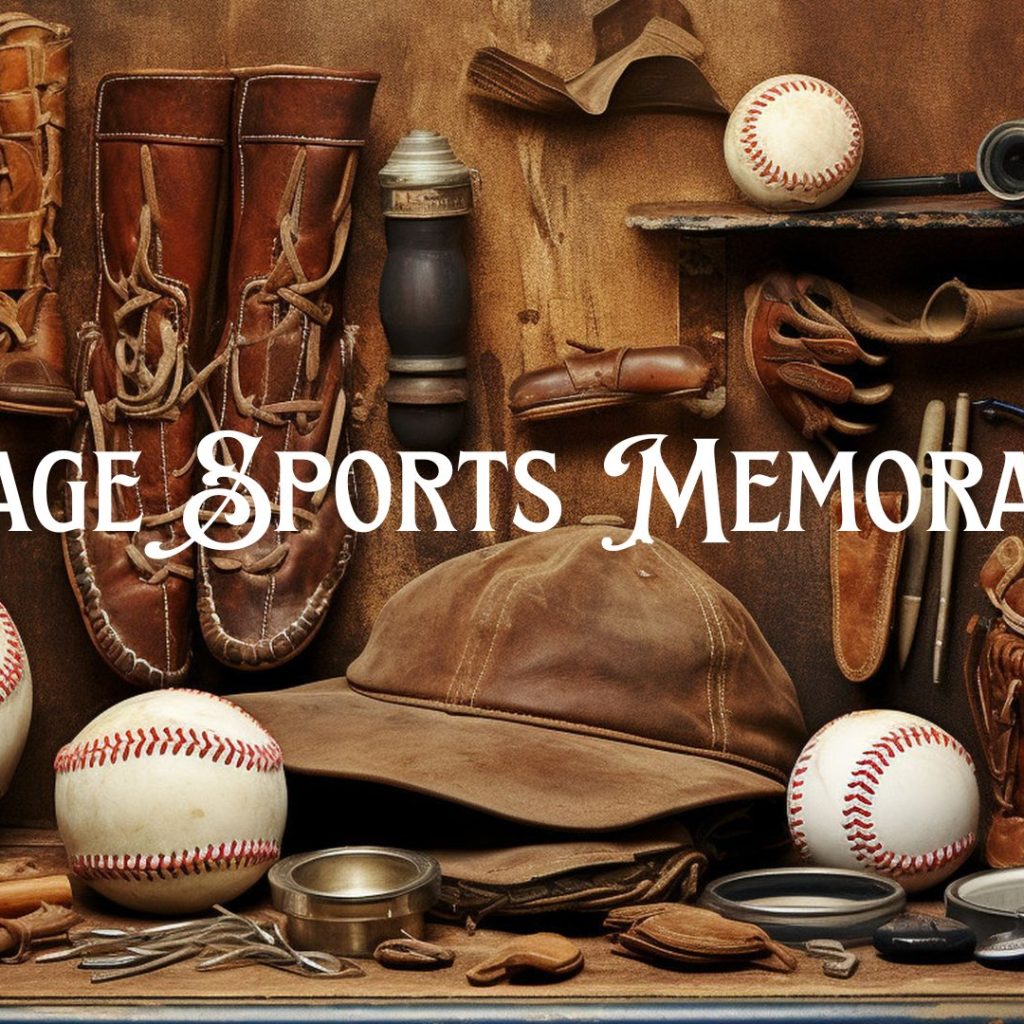 Shop Vintage Sports Memorabilia