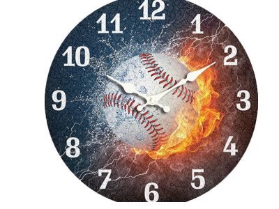 Take Me Out To The Ball Game Clock