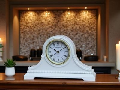 Tambour Mantel Clock