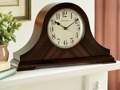 Tambour Mantel Clock