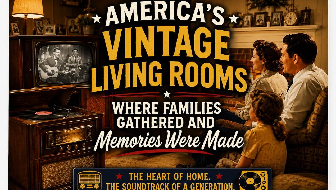 Ameria's Vintage Living Rooms