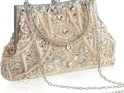 Vintage Beaded Clutch