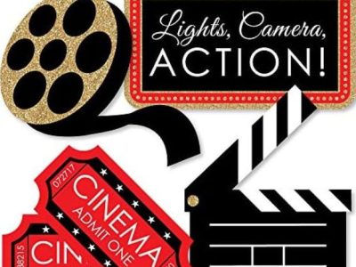 Vintage Film Reel Decor