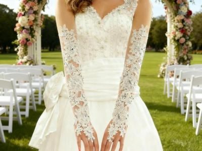 Vintage Gloves Lace