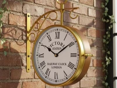 Vintage Railway Station Double Sided