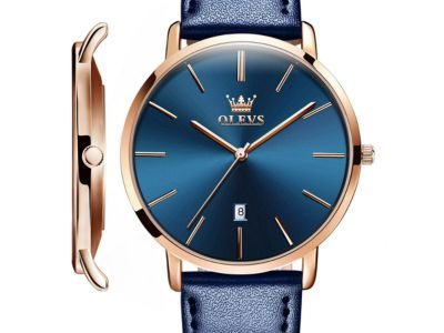 Vintage Retro Leather Strap Watch