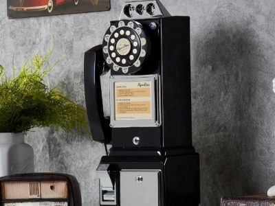 Wall-Mounted Rotary Phone