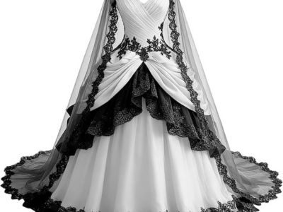 Wedding Dress with Train Classic