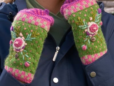 Wool Convertible Mittens
