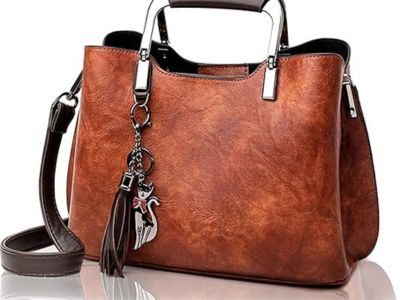 rofozzi Small Vegan Leather Purses for Women, Faux Leather Handbags for women, Top Handle Handbags, Satchel Purse