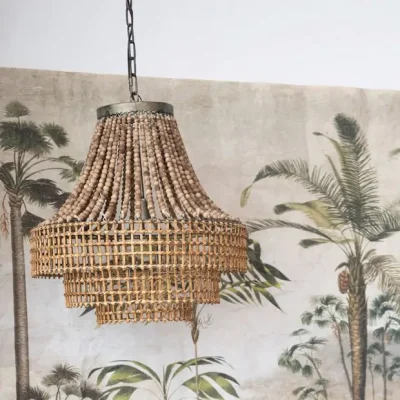Skip to the end of the images gallery Skip to the beginning of the images gallery Rustic Elegance Beaded Tiered Chandelier